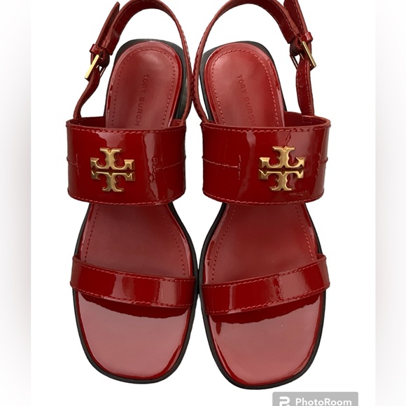 Tory Burch Shoes - NWT SALE-Tory Burch LAST PAIR Eleanor kitten heel sandals 7
